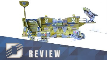 Mega Construx Halo Infinite Pelican Inbound Alternate Build Review