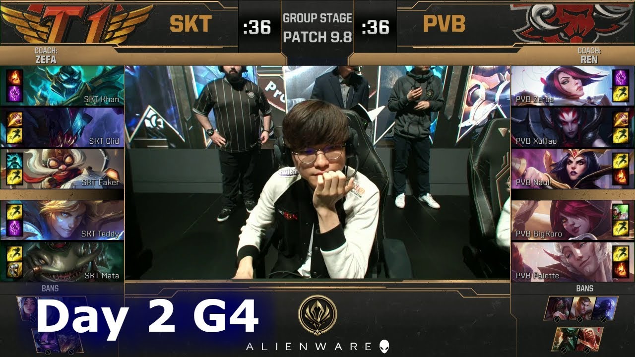 games people play SK Telecom T1 vs Phong Vũ Buffalo | LoL MSI 2019 Group Stage Day 2 | SKT vs PVB