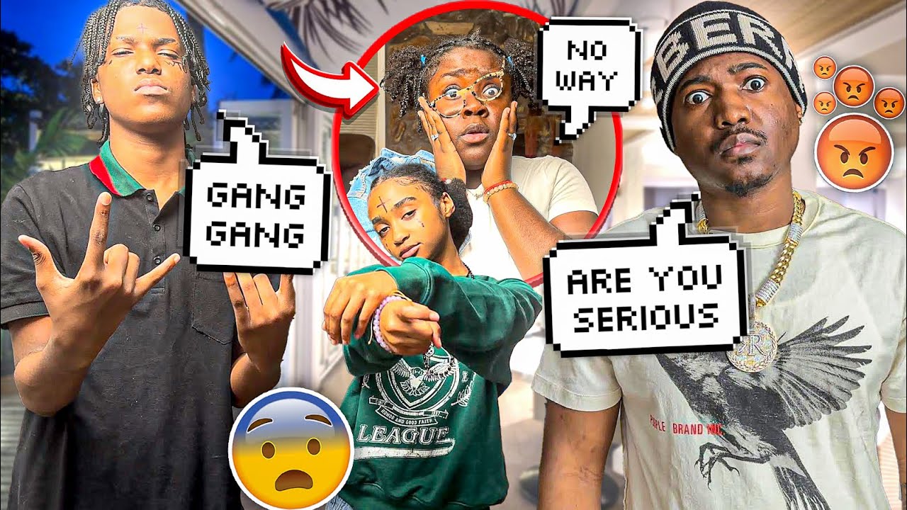 I JOINED A GANG PRANK ON REGGIE *YOU WONT BELIEVE WHAT HAPPENED