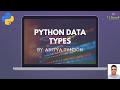 Python Data Types | Numbers | Strings | Lists | Tuples | Dictionaries (Hindi and English)
