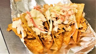 You can recreate these famous chicken wonton tacos at home with this
recipe. taco taste better than applebee's. ing...