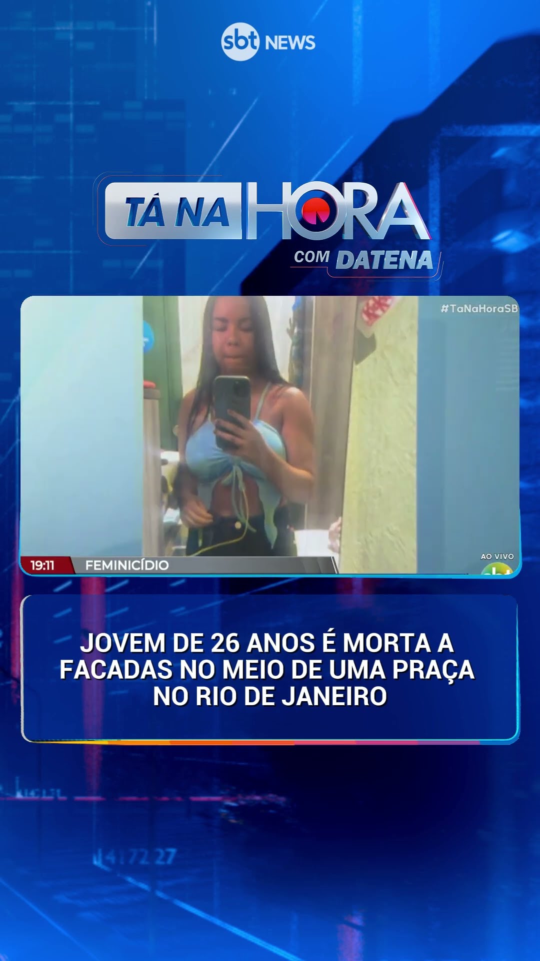 Jovem é morta a facadas em praça do Rio de Janeiro | Tá na Hora (16/12/24)