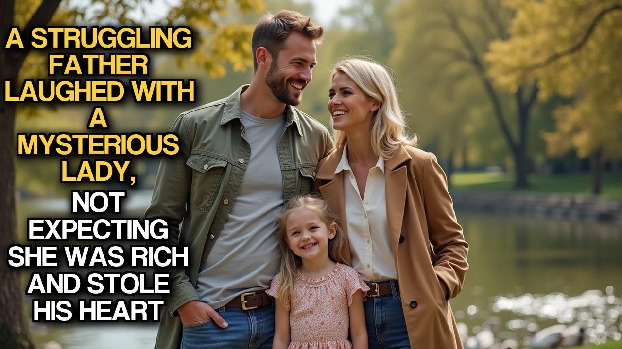 A Struggling Father Laughed With A Mysterious Lady, Not Expecting She Was Rich And Stole His Heart