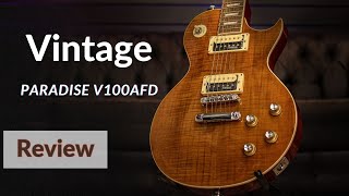 Guitarra Vintage LesPaul - Paradise V100AFD