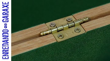 How to install box hinges