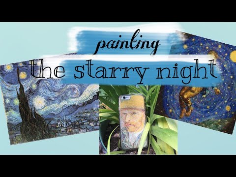 Painting the starry night - YouTube