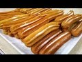 Churros caseros, rellenos y bañados para el verano