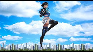 Marvel Rivals Giantess Luna Snow