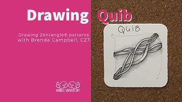 Drawing Zentangle® Patterns - Quib
