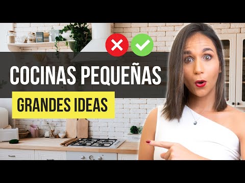 Video: Diseño de cocinas pequeñas: opciones y consejos