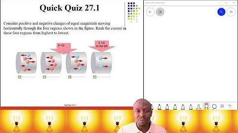 Chapte 27: Current and Resistance (SV Motloung)
