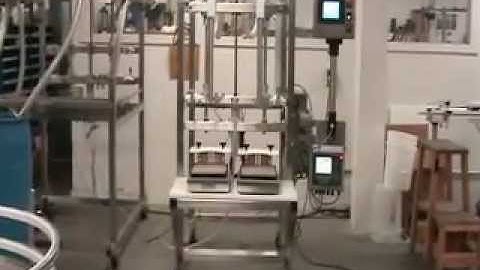 Semi Automatic Net Weight Filling Machine Demonstration