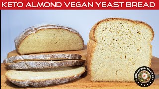 HOW TO MAKE KETO ALMOND EGGLESS YEAST BREAD  GRAIN FREE, WHEAT FREE, GLUTEN FREE & SUGAR FREE !