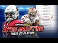 The 20 Players to Avoid Drafting in 2022 (Fantasy Football)