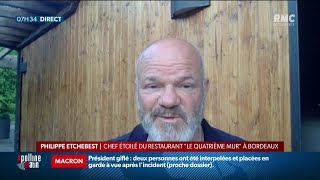 Philippe Etchebest inquiet pour la restauration, en manque de bras