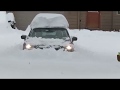 2018 Subaru plowing through 16" of snow