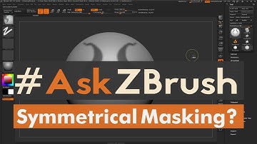 #AskZBrush: “How can I mask symmetrically inside of ZBrush?”
