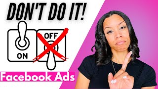 Do NOT Stop Running Facebook Ads! (here's why)