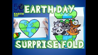 How to Draw an EARTH DAY SURPRISE FOLD