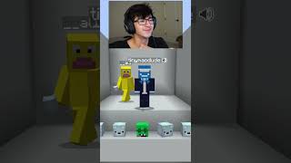 most FUNNY one yet...🤣🤣🎨Minecraft color match VS GIRLFRIEND #minecraft #shorts #minecraftshorts