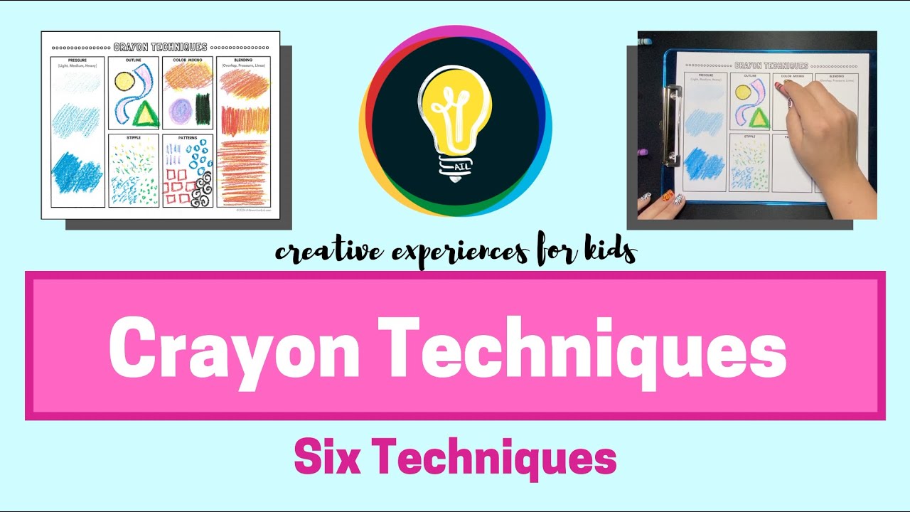 6 Crayon Techniques for Drawing Art