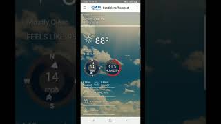 ATsWeatherToGo Mobile Weather App Tutorial screenshot 1