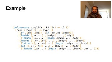 The Nanopass Framework as a Nanopass Compiler