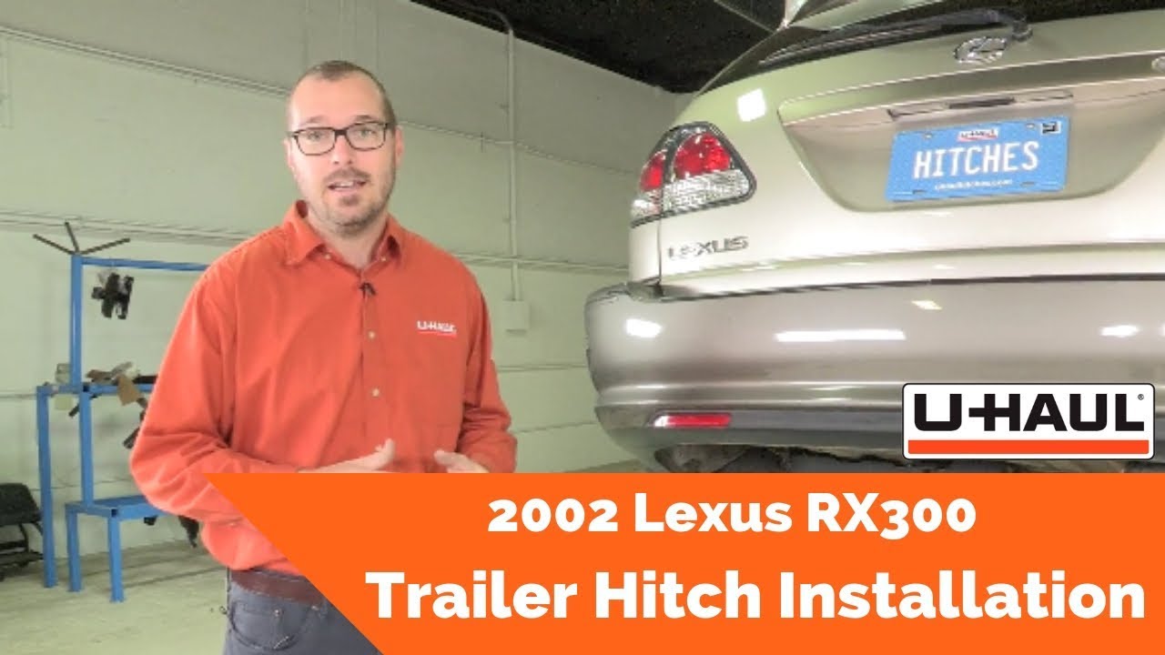 2002 lexus rx300 trailer hitch installation youtube Trailer Hitch Electrical Wiring 2002 lexus rx300 trailer hitch installation