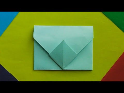 Конвертики для личного дневника оригами