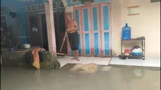 🔴 LIVE – Kondisi Perkampungan di Pangandaran yang Terendam Banjir