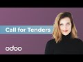 Call for Tenders | Odoo Purchase