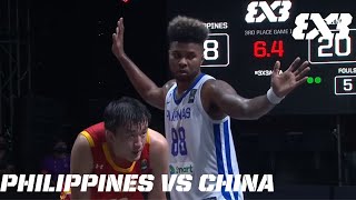 Philippines v China | Men Bronze Medal Match | Full Game | FIBA 3x3 Asia Cup 2022