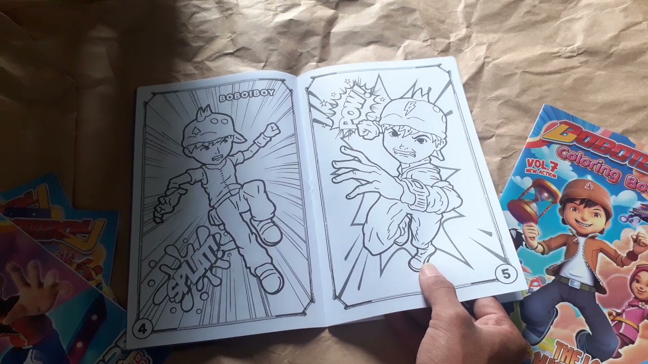Mewarnai Boboiboy Vol 4 Youtube