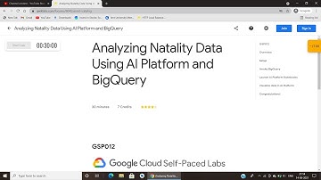 Qwiklabs   Analyzing Natality Data Using AI Platform and BigQuery GSP012