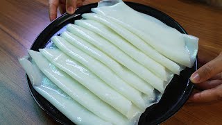 The method of homemade rice noodles, taste toughness . It's more delicious than what you sell