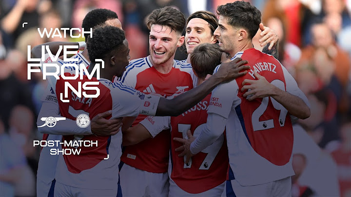 A BIG WIN! | Arsenal 4-2 Leicester City | LIVE FROM N5 |  Post-match show 📺 | Premier League