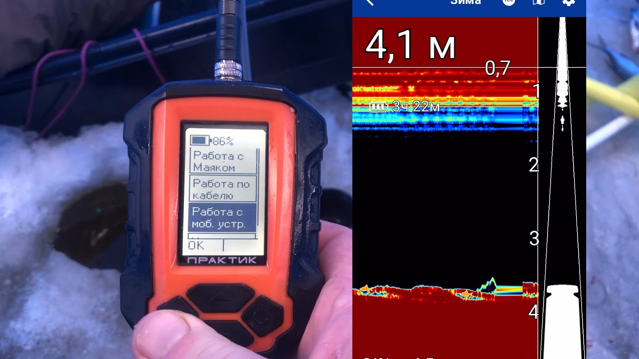 Настройка эхолота Практик 6 S - полезные советы и рекомендации
