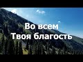 ВО ВСЕМ ТВОЯ БЛАГОСТЬ