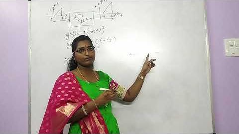 distortionless LTI system #34  | Signals and Systems | By N Lavanya |