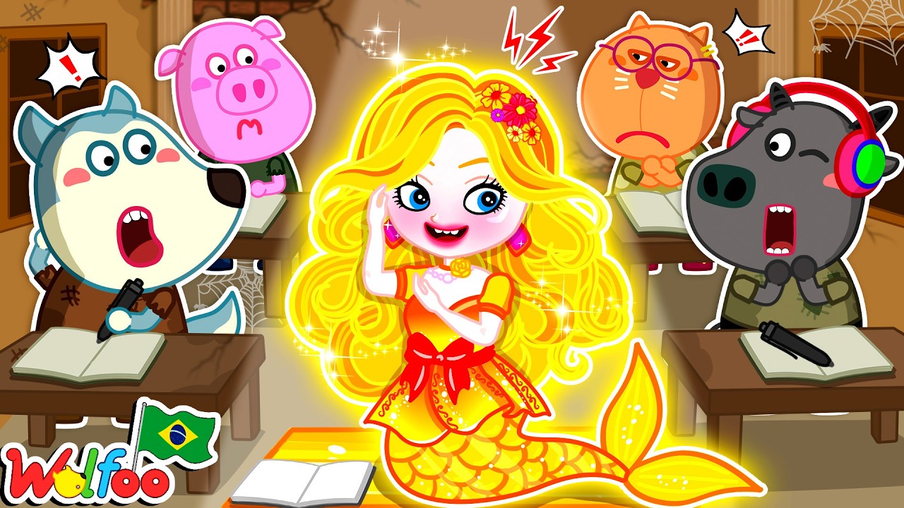 💙 Rica ou Pobre? O Mais Importante é Ajudar os Amigos! | Wolfoo em Português