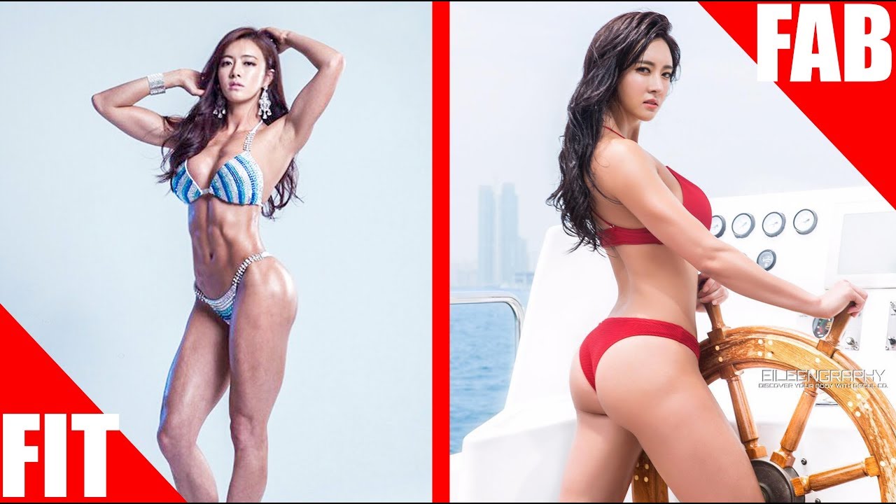 Hot Korean Female Fitness Motivation Lee Hyun Min Youtube