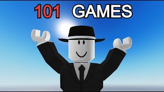 101 ROBLOX GAMES IN 10 MINUTES!