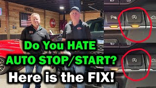 Do You Hate Your Engine Auto Stop/Start 