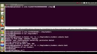 Sharing File Between docker Host and Container Volumes part 7