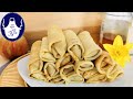 3 Tassen Pfannkuchen Rezept mit leckerer Füllung, total einfach / Russische Blinis / Блинчики