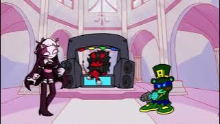 VS SARVENTE & RUV (Full Week 1 Cutscenes) (VISUAL/NO HUD) - FNF Mid-Fight Masses Mr Bear Edition