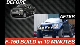 Building A TRX Killer F-150 in 10 Minutes (Baja Build)