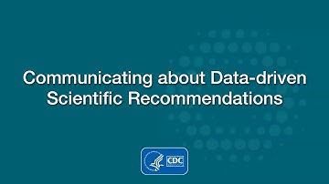 Communicating about Data-driven Scientific Recommendations
