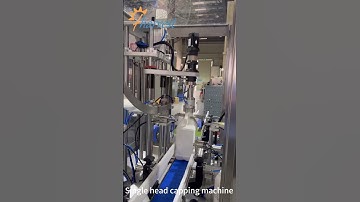 Bottle Capping Machine , Automatic Single Head Capping Machine for Oil, gasoline capping machine