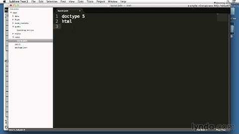 25 - nodejs основы ( Работа с express фреймворком:Генерация HTML views в Jade)